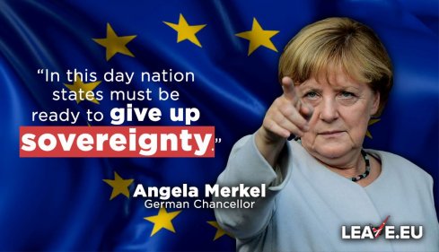 Angela Merkel Nation States Must Give Up Sovereignty