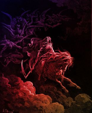 another horse went out a fiery red one