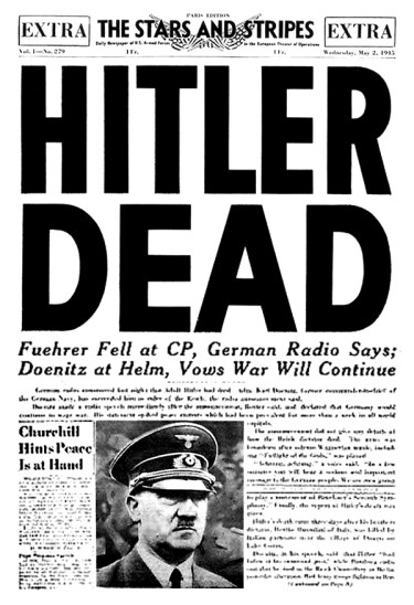 Adolf Hitler dead