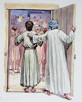 The two angels and Sodom