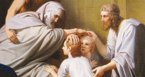 By faith Jacob blessed each of the sons of Joseph