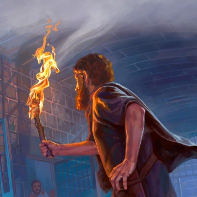 Paul and Silas in Prison-4