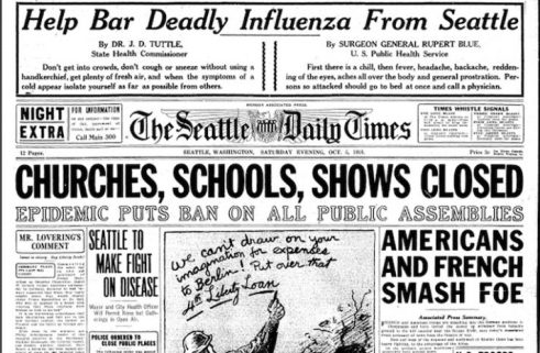 flu pandemic of 1918