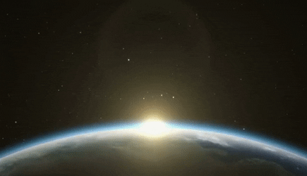sunrise earth ani