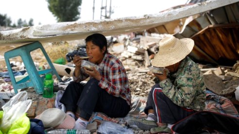 China has millions of people living below the poverty line