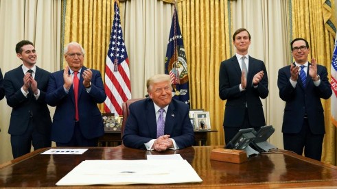 Trump announces Historic Peace Agreement between Israel, UAE