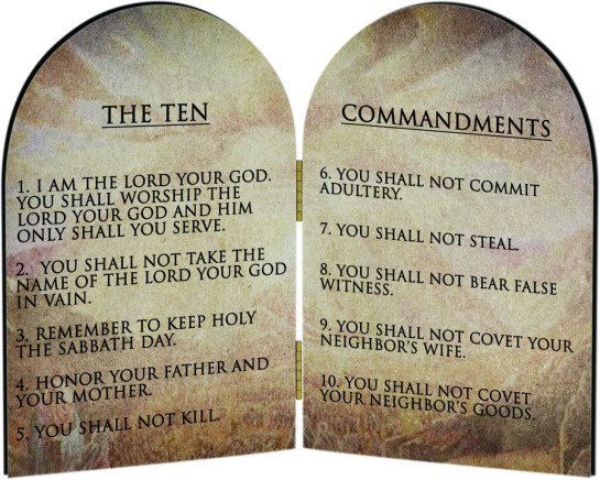 the 10 Commandments