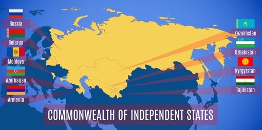 cis countries map